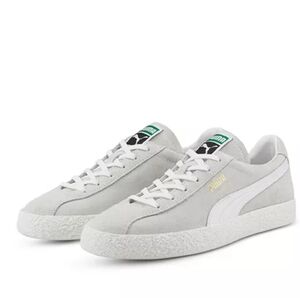 NWB Puma Suede Low-top MUENSTER CLASSIC Sneakers US M6/ 7.5W Puma white‎